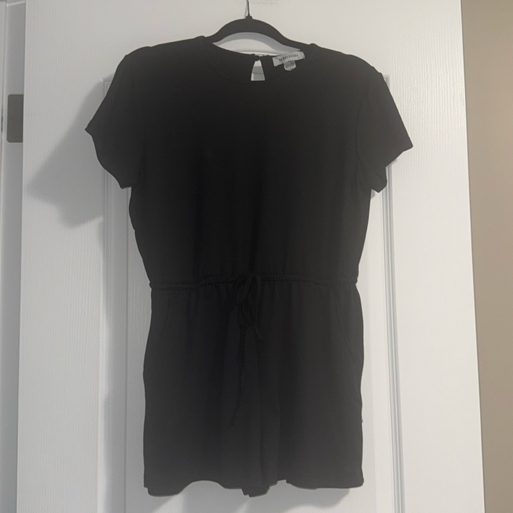 NWOT Rebel Sugar Classic Black Romper
